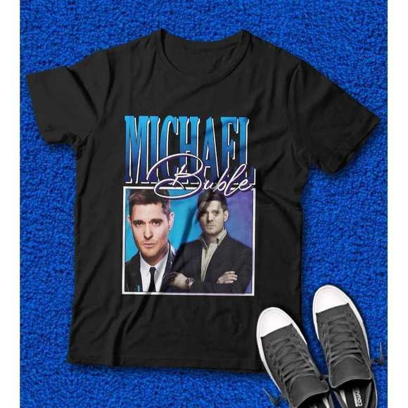 Kandysweet Tops - Michael Buble Singer Unisex T-shirt